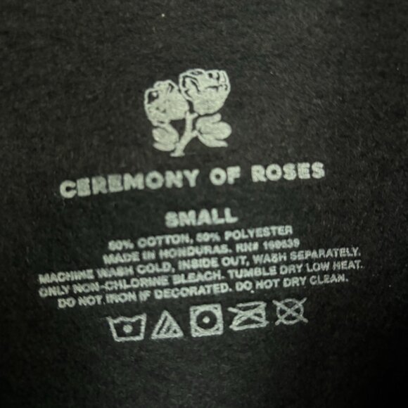 Bad Omens Night Moth Heavy Metal Band Oversized Hoodie Size Small - Picture 4 of 5